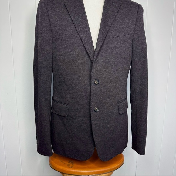 Ike Behar Brown Softshell Knit Sport Coat/Blazer - Picture 8 of 12